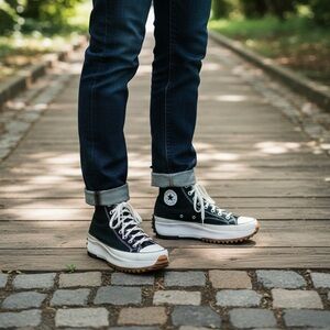 Converse Run Star Hike Platform Sneakers, men’s Sz 11, women’s sz 12.5